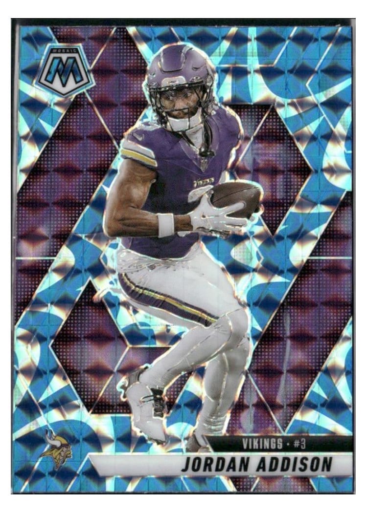 2025 Panini Mosaic Base Set Jordan Addison #88 card