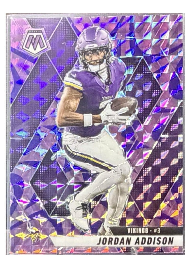 2025 Panini Mosaic Base Set Jordan Addison #88 card