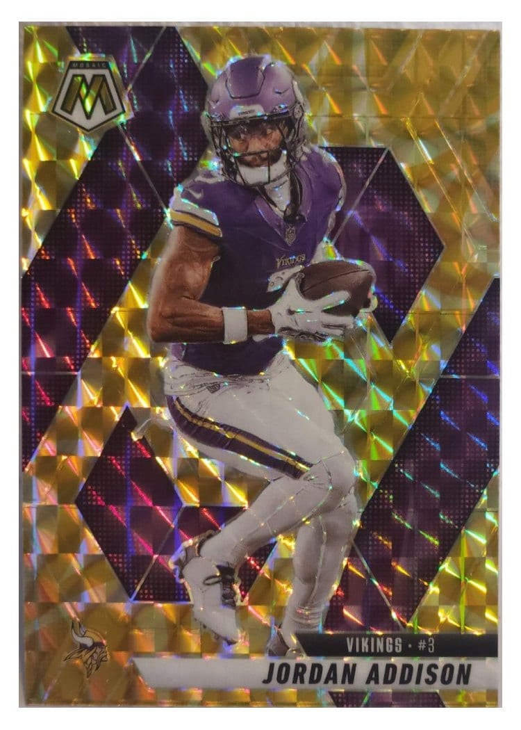 2025 Panini Mosaic Base Set Jordan Addison #88 card