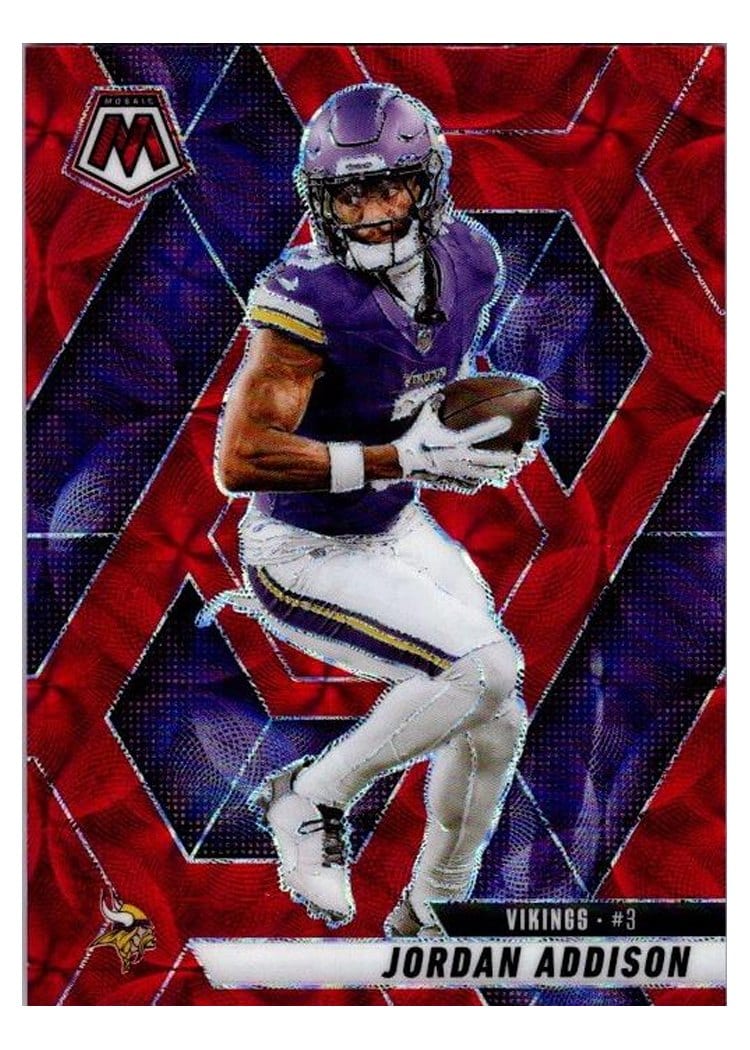 2025 Panini Mosaic Base Set Jordan Addison #88 card