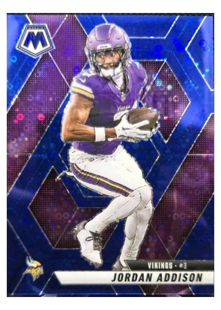 2025 Panini Mosaic Base Set Jordan Addison #88 card