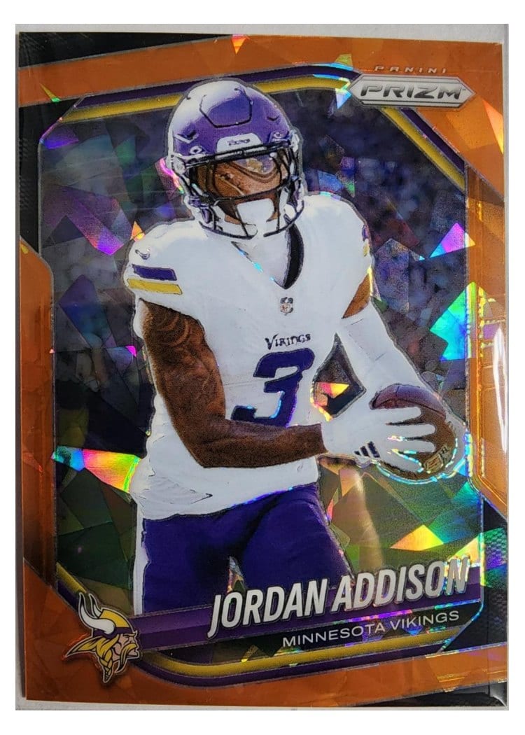 2025 Panini Prizm Base Set Jordan Addison #19 card