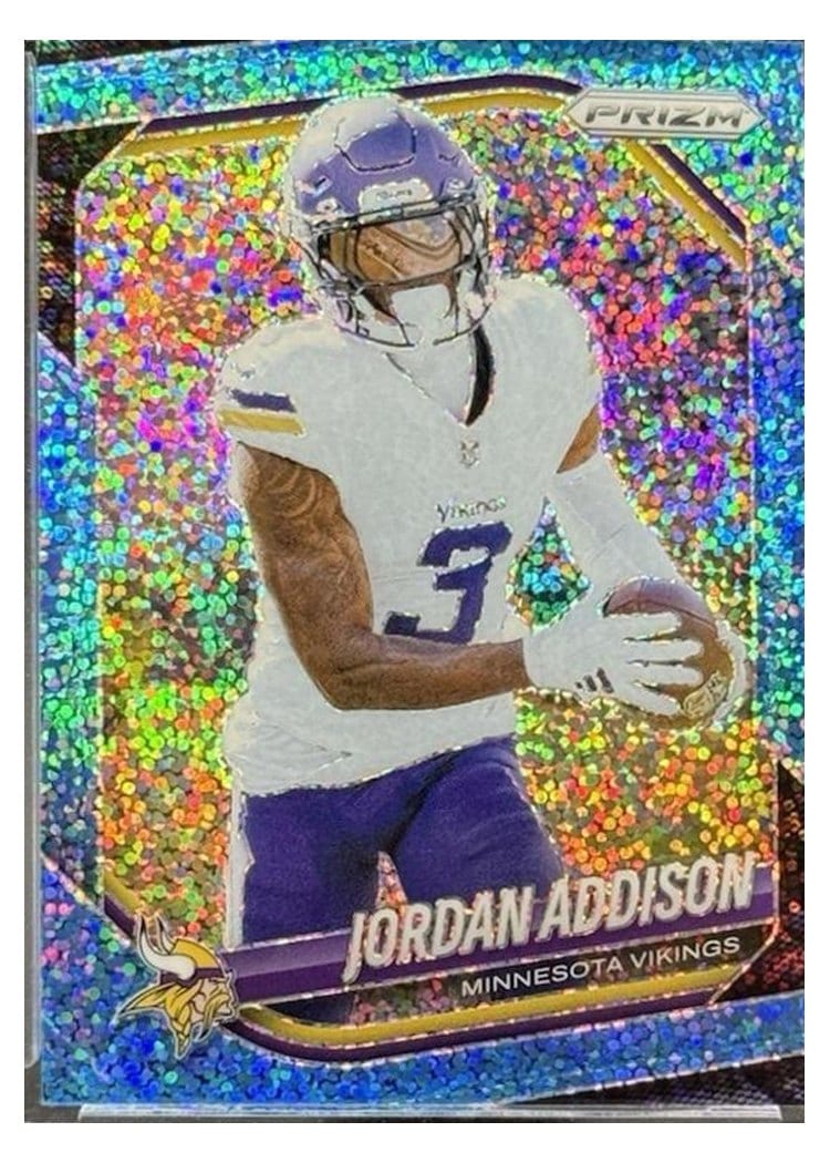 2025 Panini Prizm Base Set Jordan Addison #19 card