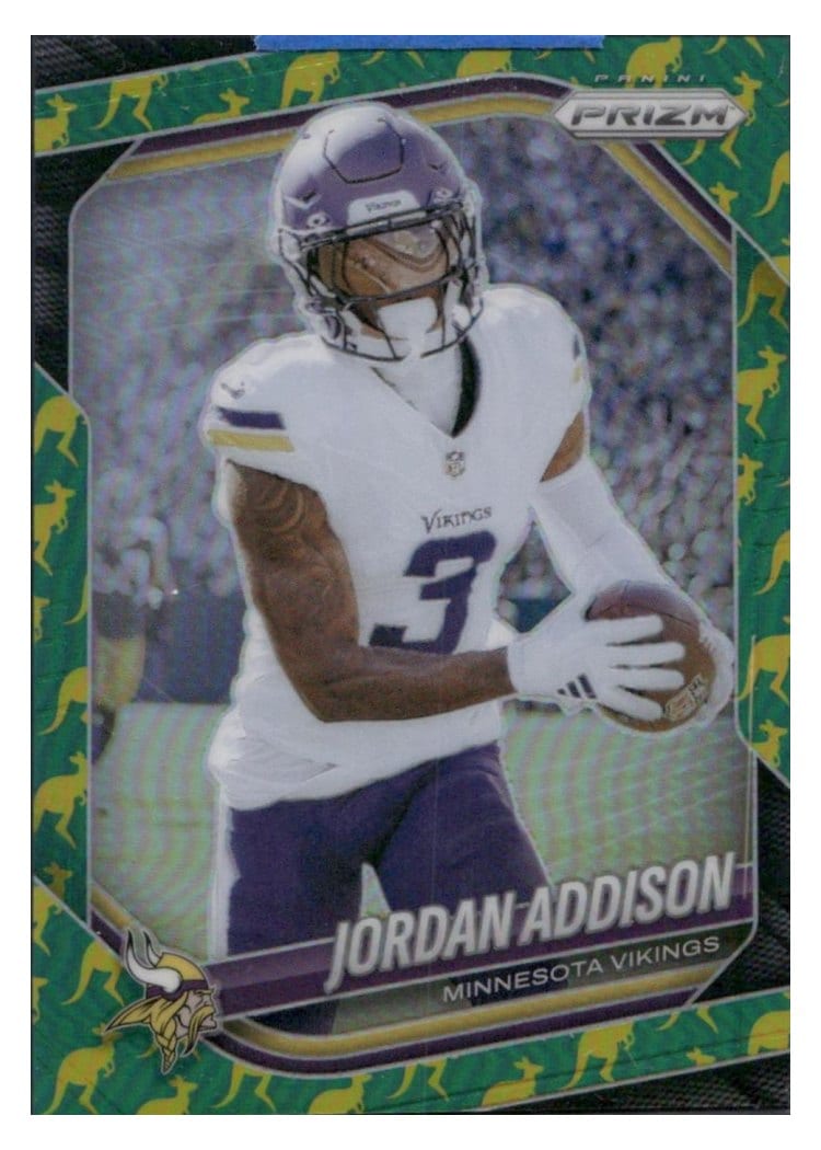 2025 Panini Prizm Base Set Jordan Addison #19 card