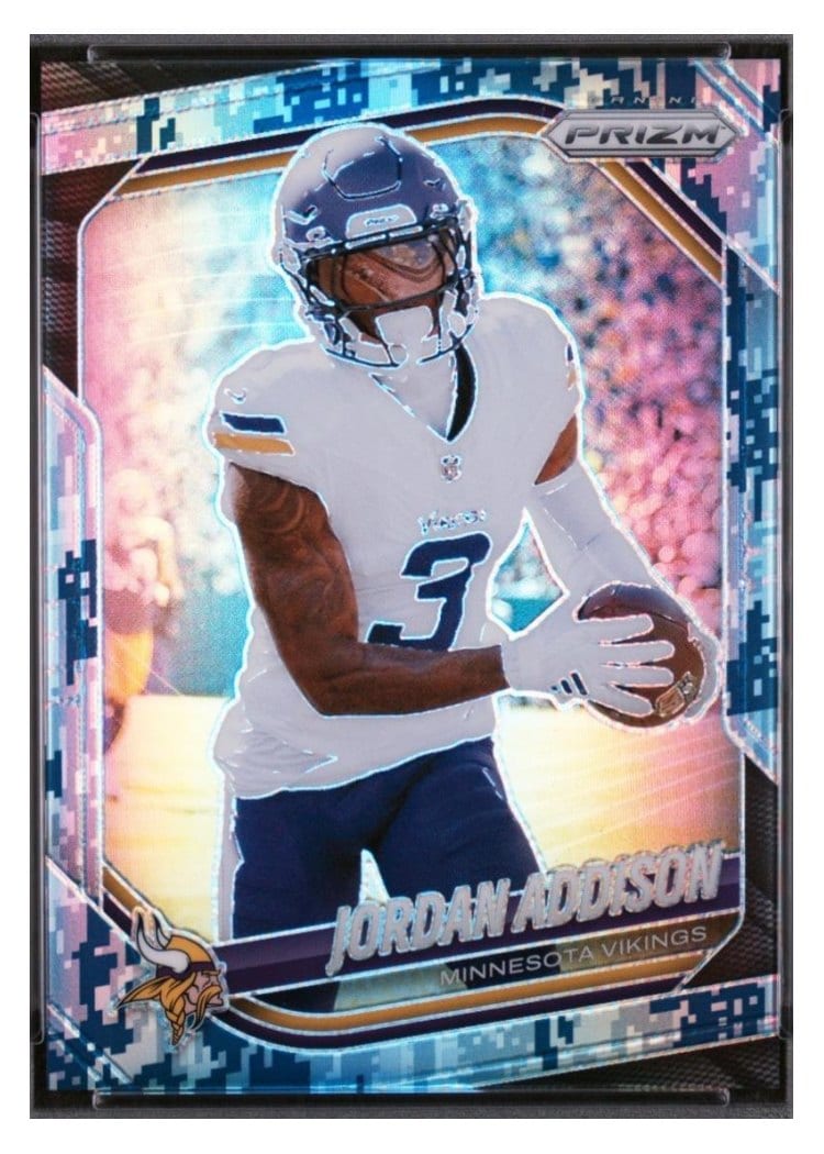 2025 Panini Prizm Base Set Jordan Addison #19 card