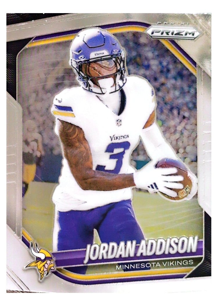 2025 Panini Prizm Base Set Jordan Addison #19 card