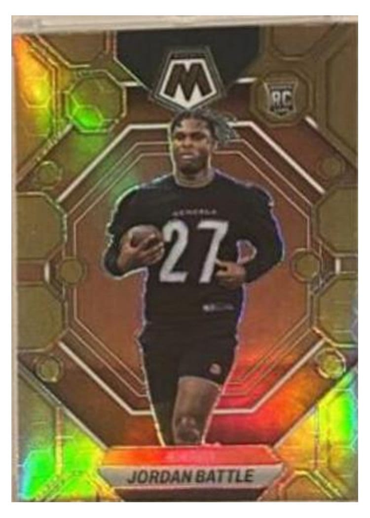 2023 Panini Mosaic Base Set Jordan Battle #338 card