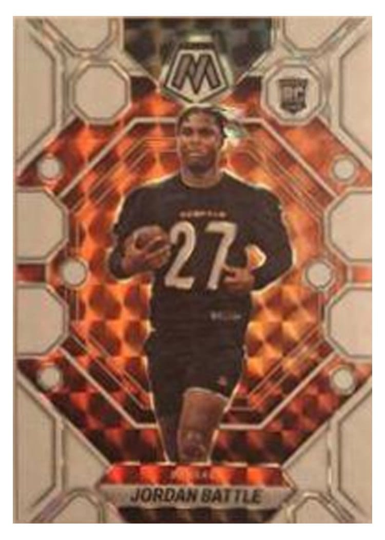 2023 Panini Mosaic Base Set Jordan Battle #338 card