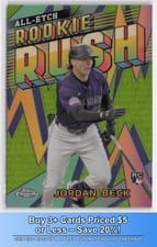 2024 Topps Chrome Update All-Etch Rookie Rush Jordan Beck #CAERU-15 card