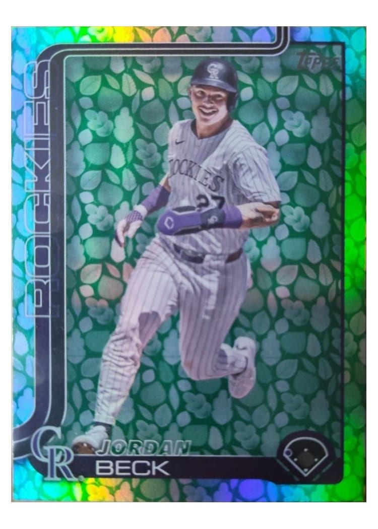 2025 Topps Base Set Jordan Beck #139 card