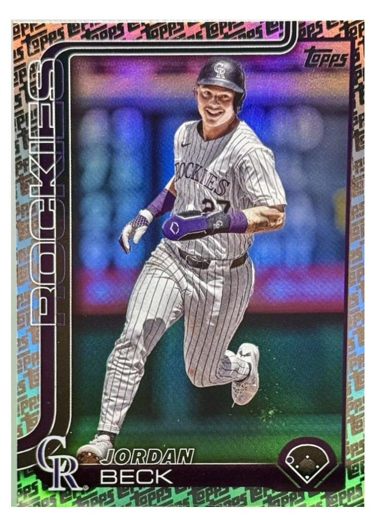 2025 Topps Base Set Jordan Beck #139 card