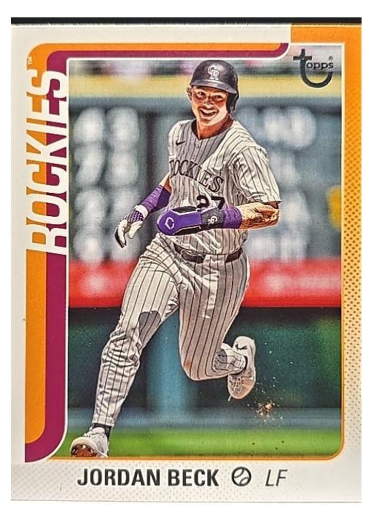2025 Topps Base Set Jordan Beck #139 card
