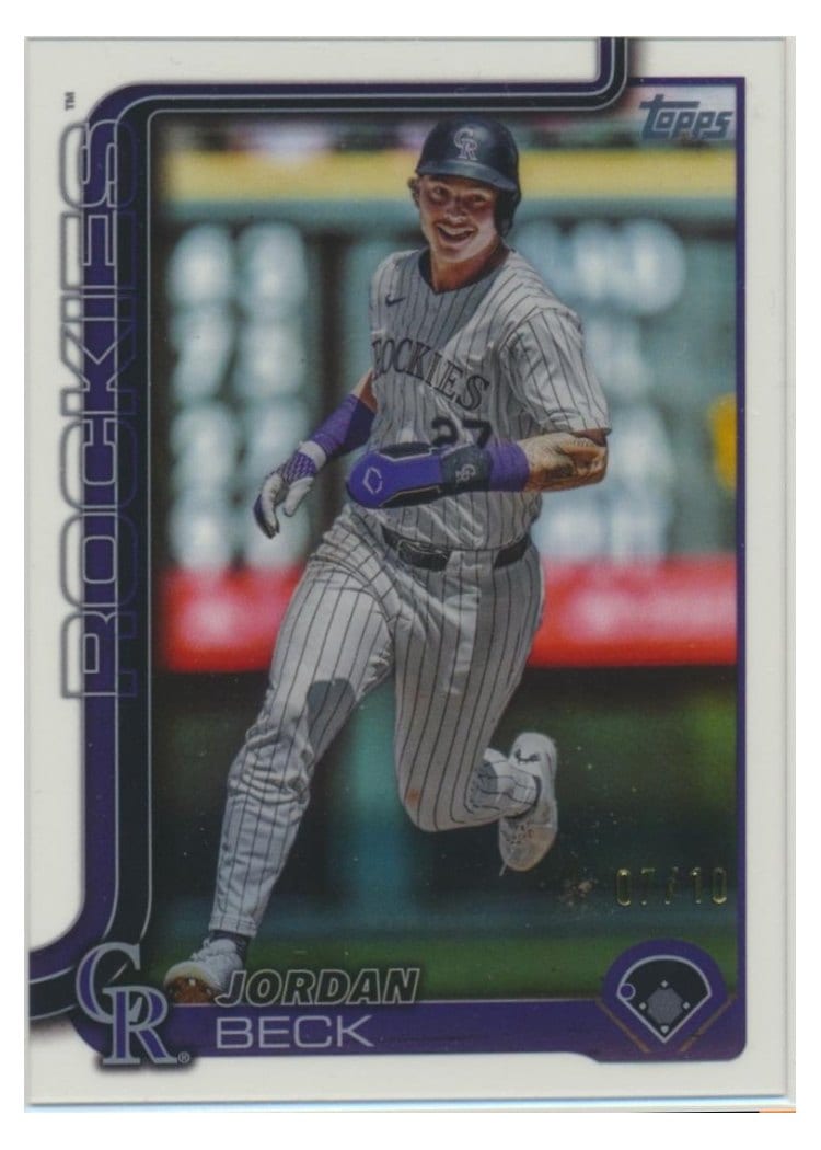 2025 Topps Base Set Jordan Beck #139 card