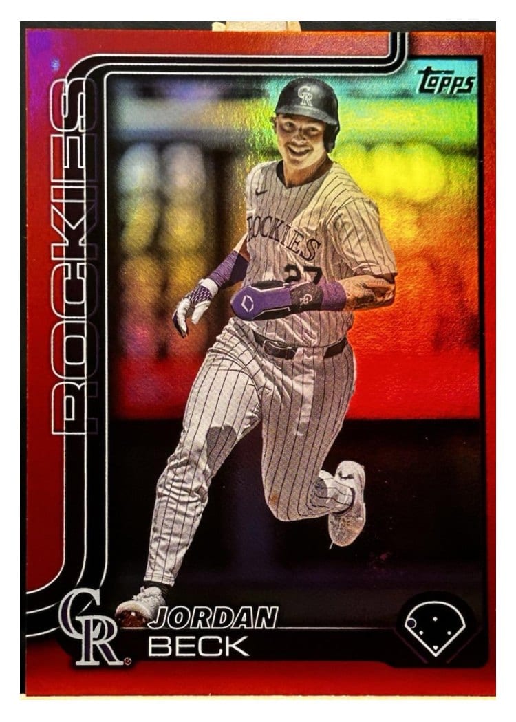 2025 Topps Base Set Jordan Beck #139 card
