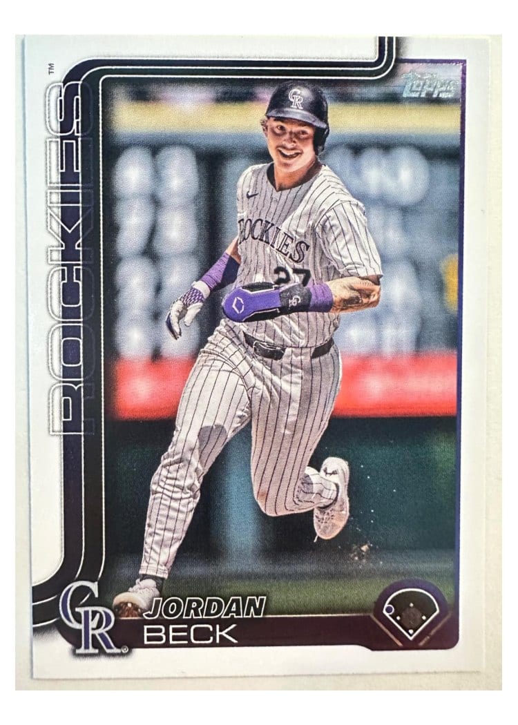 2025 Topps Base Set Jordan Beck #139 card