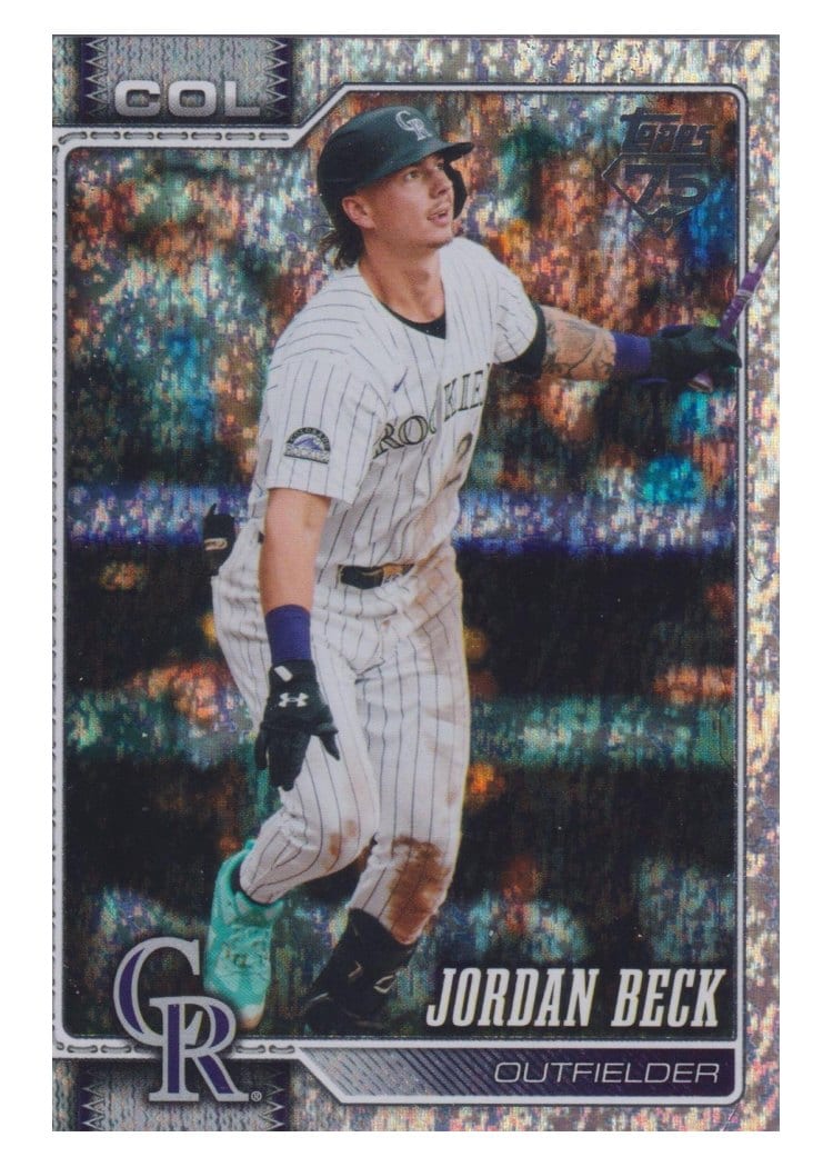 2026 Topps Base Set Jordan Beck #12 card