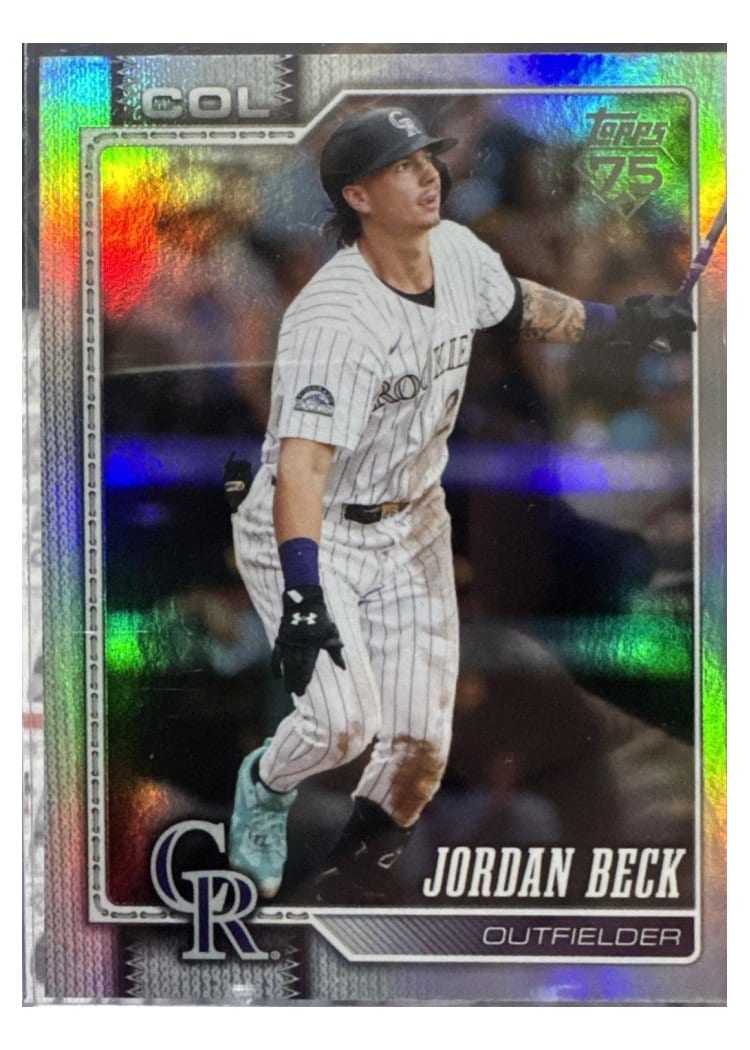 2026 Topps Base Set Jordan Beck #12 card