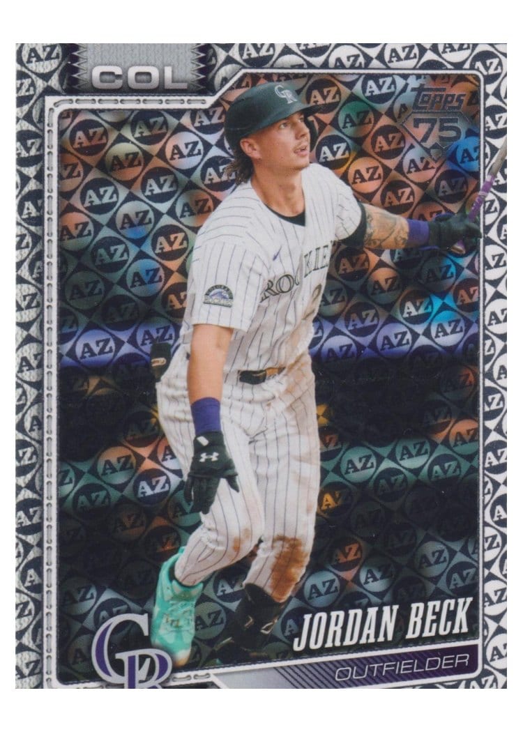 2026 Topps Base Set Jordan Beck #12 card