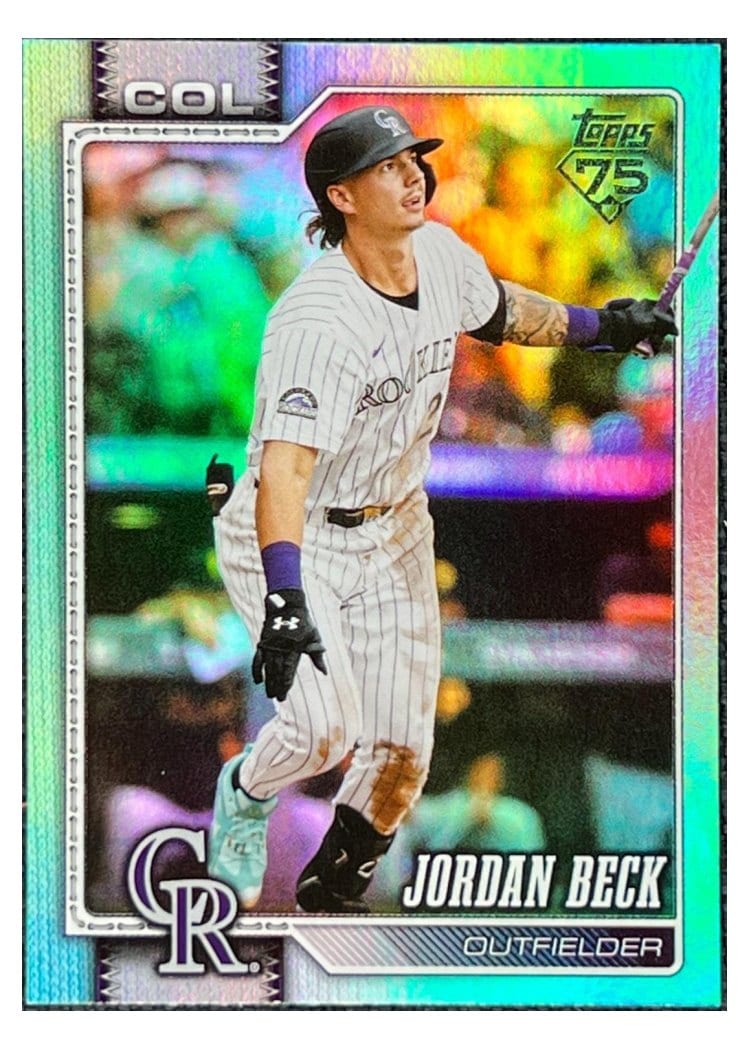 2026 Topps Base Set Jordan Beck #12 card