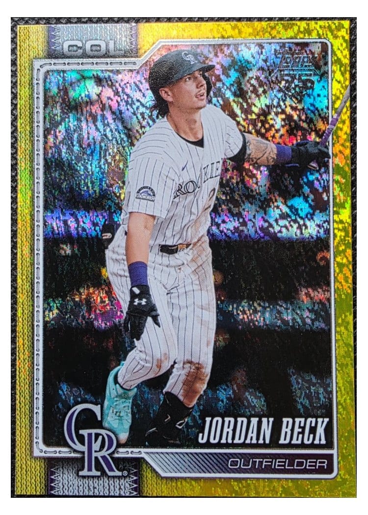 2026 Topps Base Set Jordan Beck #12 card