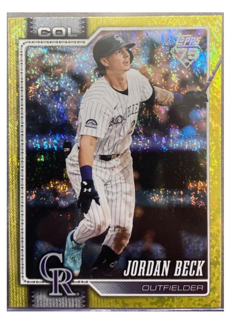 2026 Topps Base Set Jordan Beck #12 card