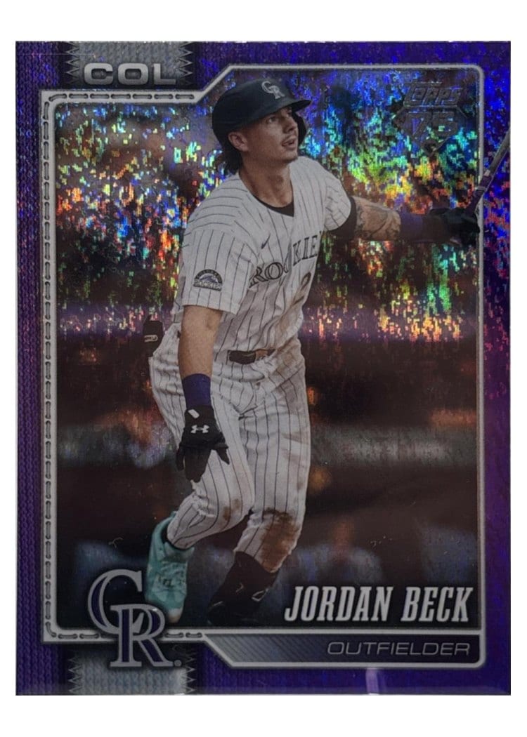 2026 Topps Base Set Jordan Beck #12 card