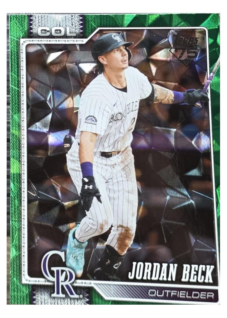 2026 Topps Base Set Jordan Beck #12 card