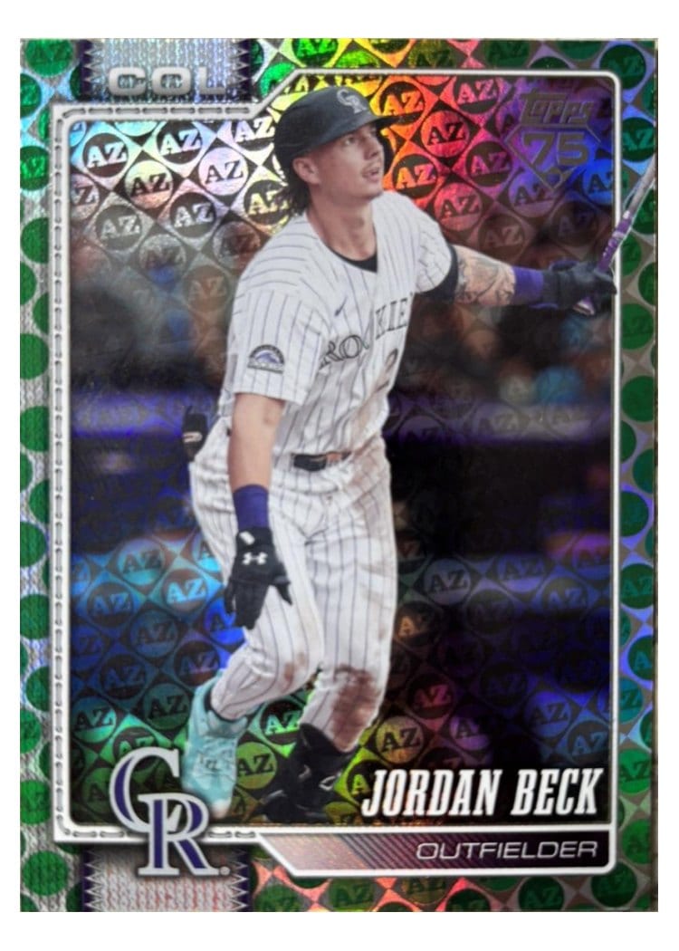 2026 Topps Base Set Jordan Beck #12 card