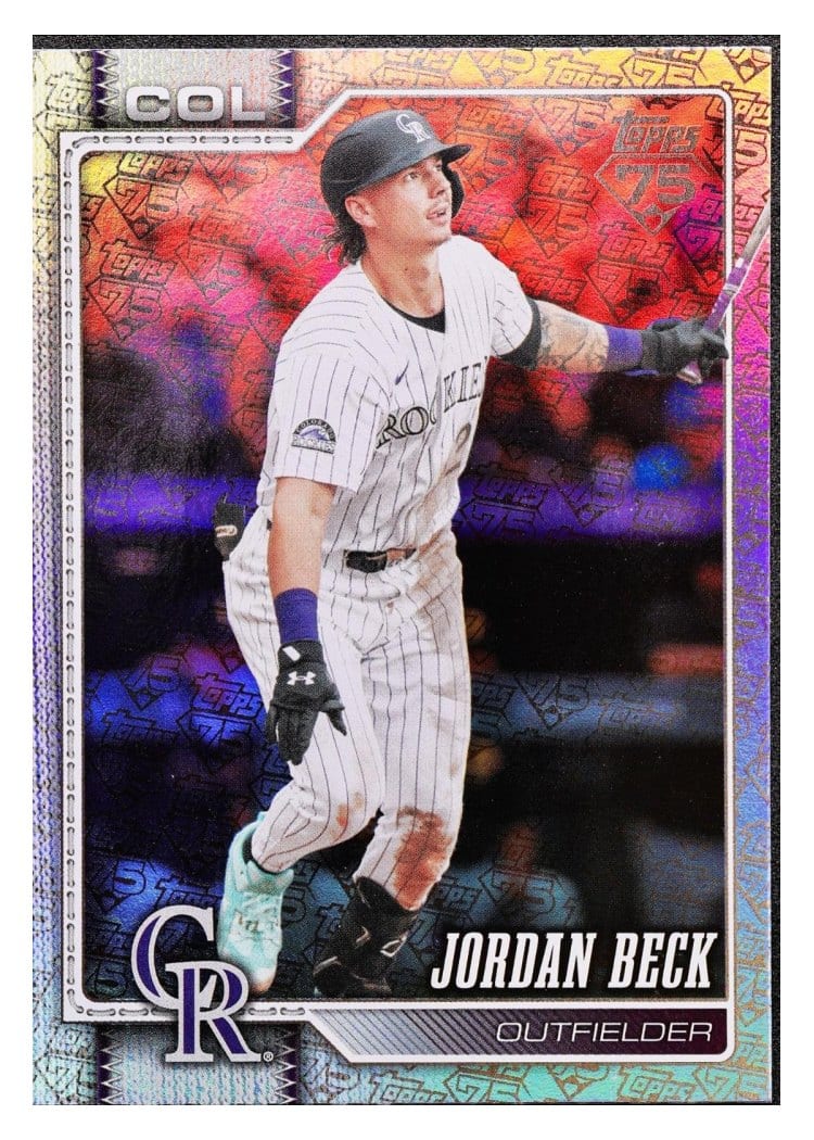 2026 Topps Base Set Jordan Beck #12 card