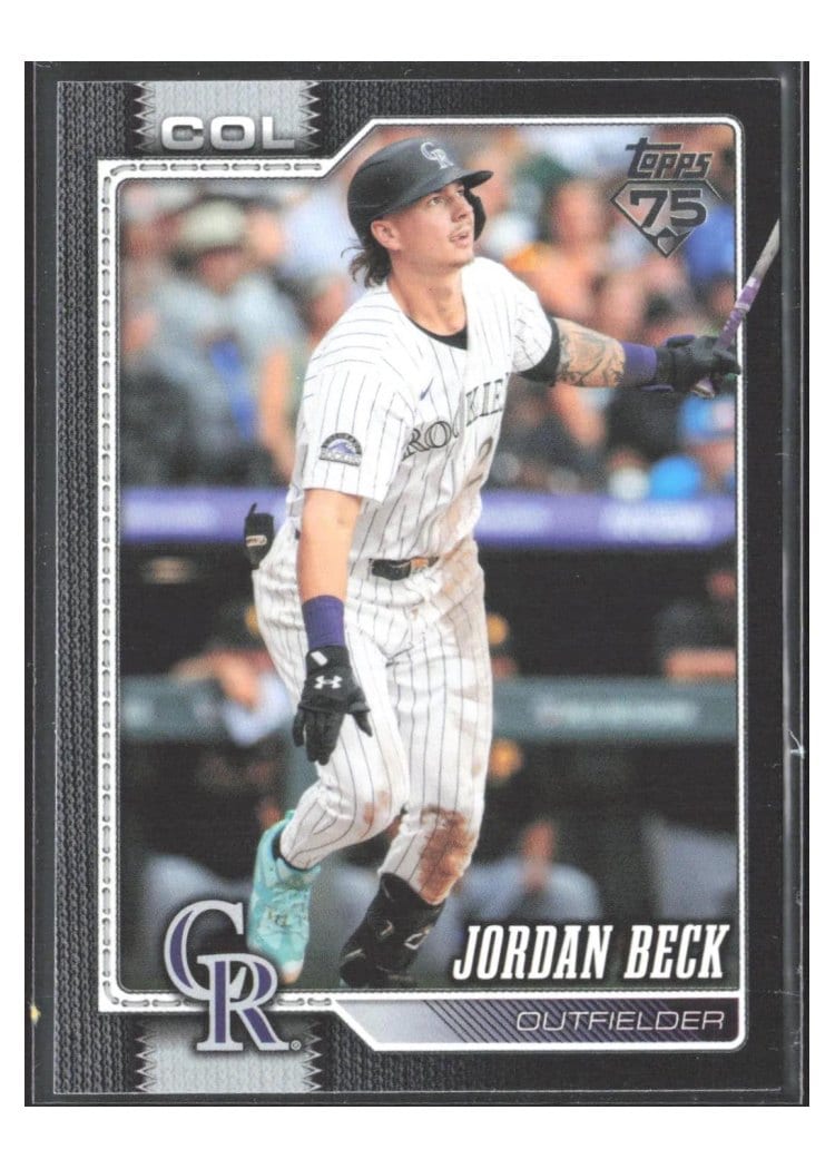 2026 Topps Base Set Jordan Beck #12 card
