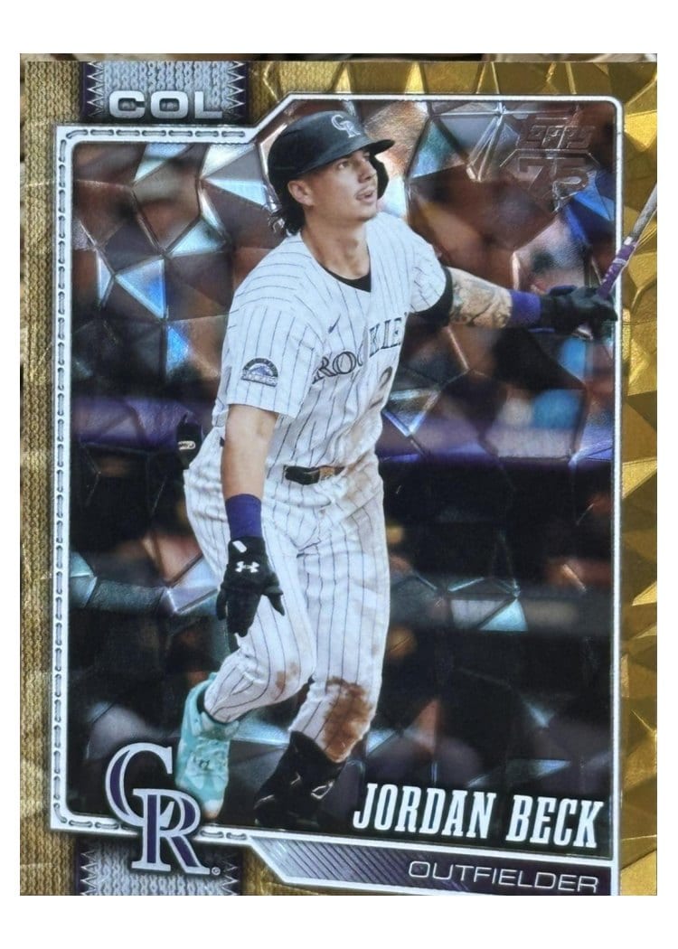 2026 Topps Base Set Jordan Beck #12 card