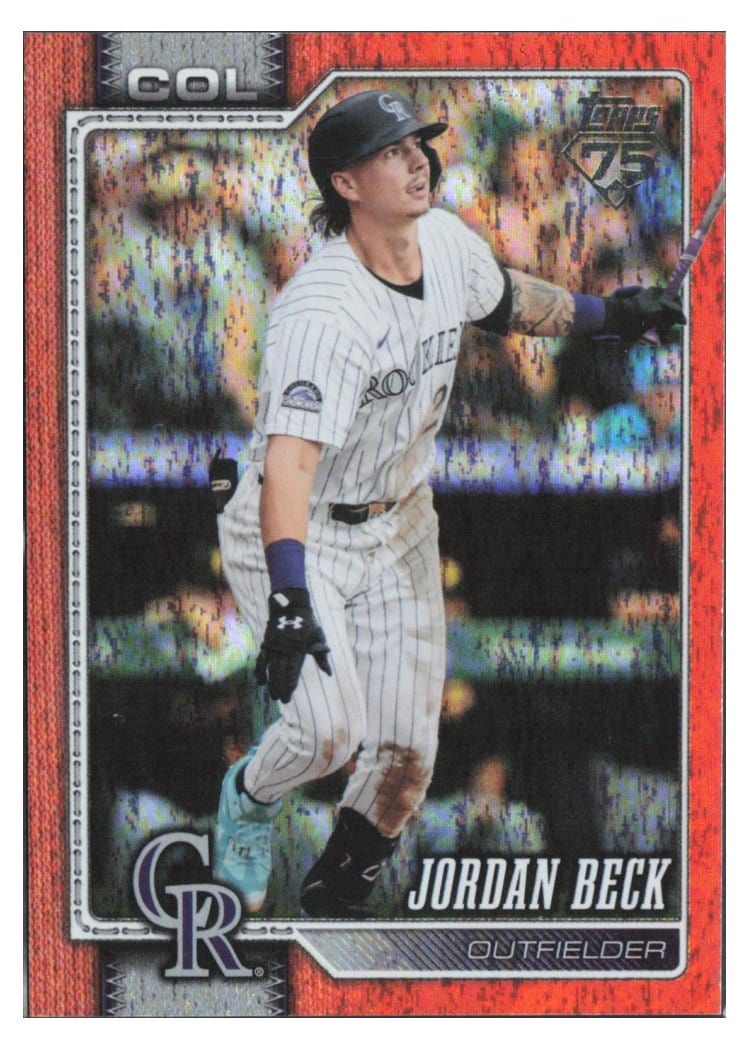 2026 Topps Base Set Jordan Beck #12 card