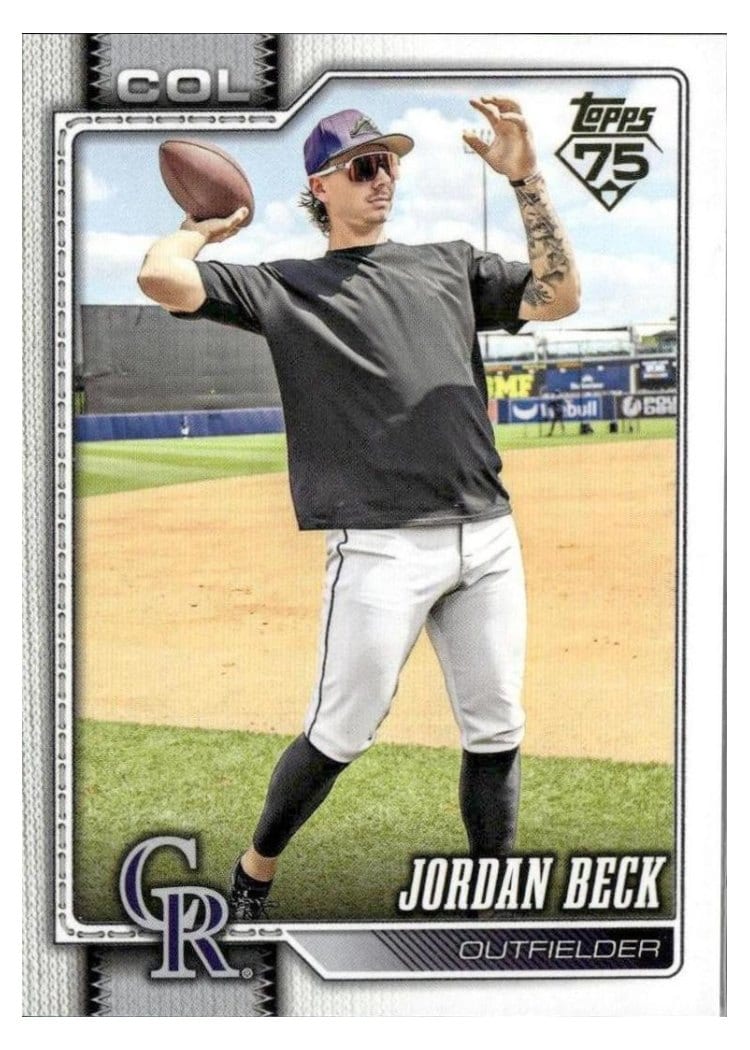 2026 Topps Base Set Jordan Beck #12 card