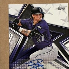 2026 Topps Baseball Stars Autographs Jordan Beck #BSA-JBE card