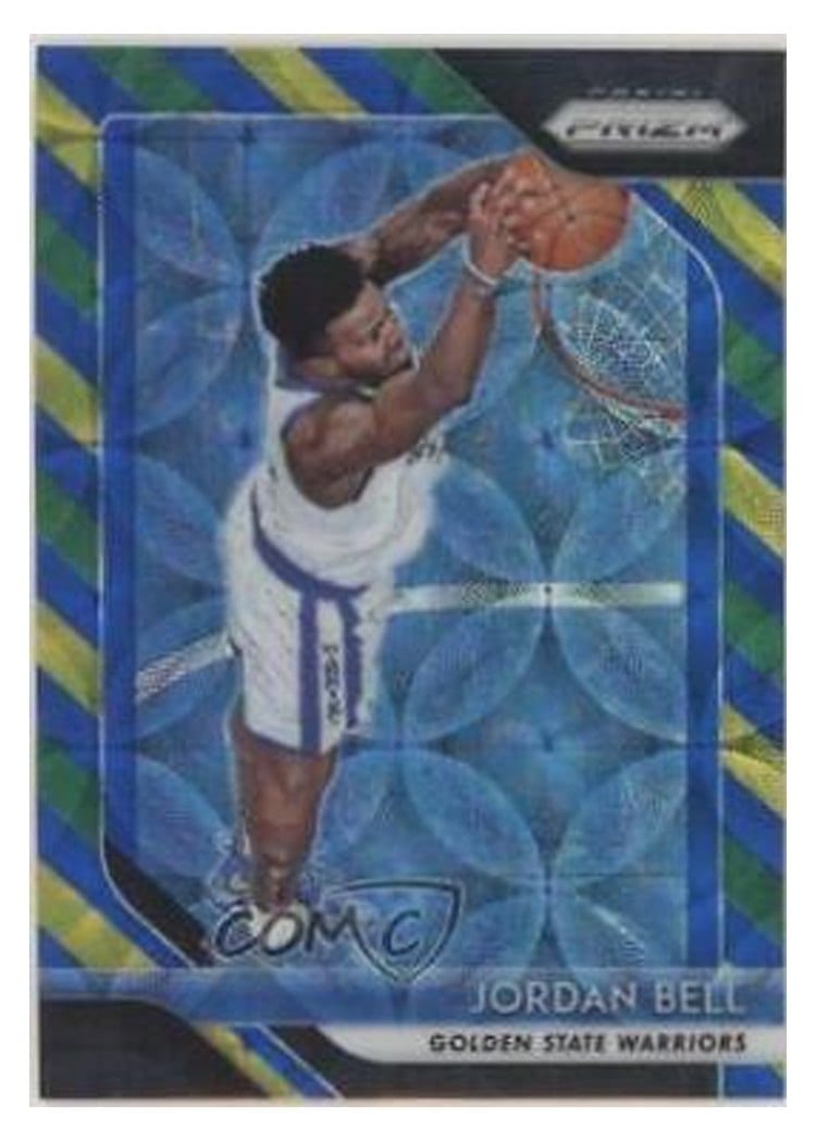 2018-19 Panini Prizm Base Set Jordan Bell #292 card