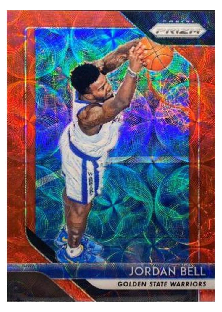 2018-19 Panini Prizm Base Set Jordan Bell #292 card