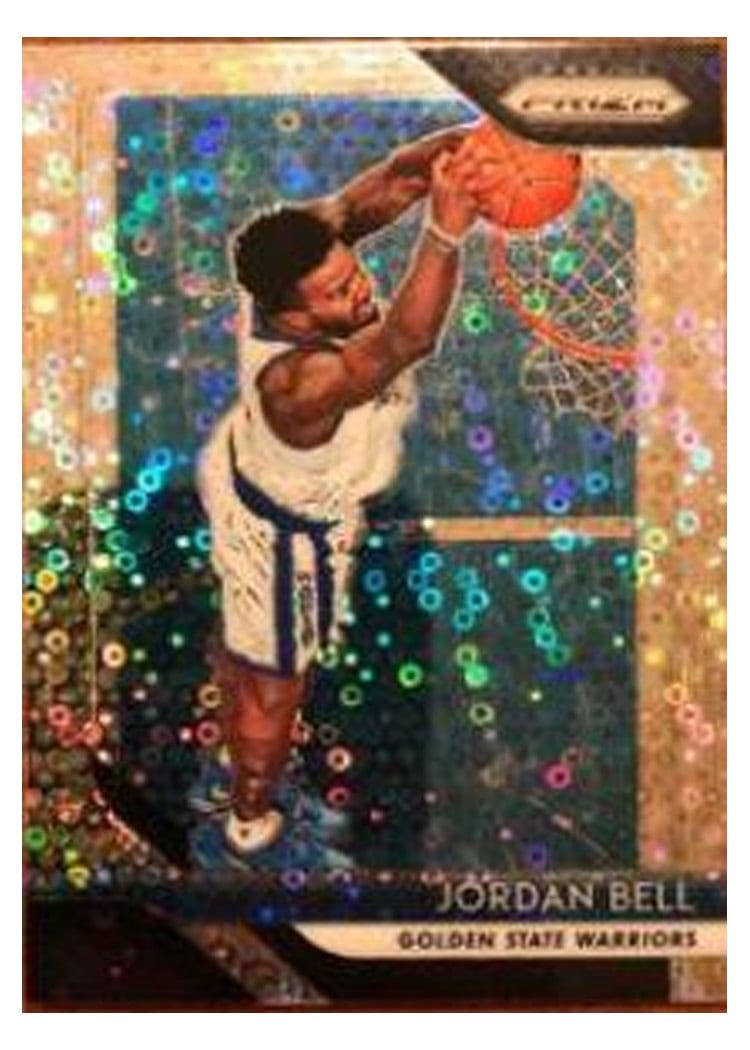2018-19 Panini Prizm Base Set Jordan Bell #292 card