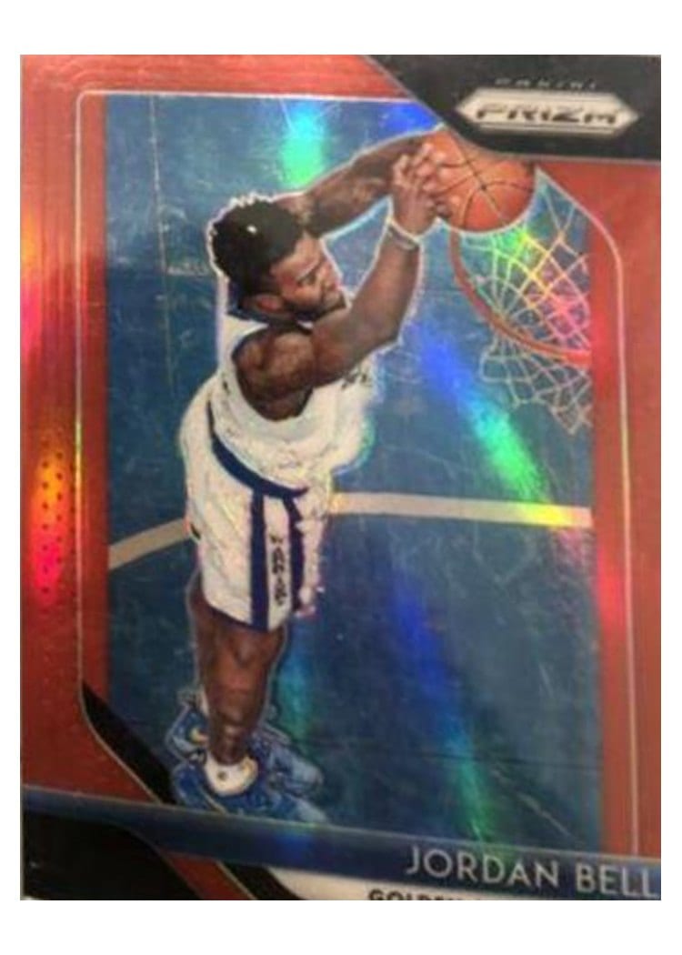 2018-19 Panini Prizm Base Set Jordan Bell #292 card