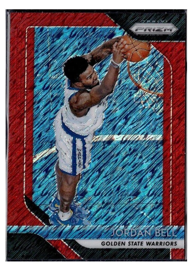 2018-19 Panini Prizm Base Set Jordan Bell #292 card