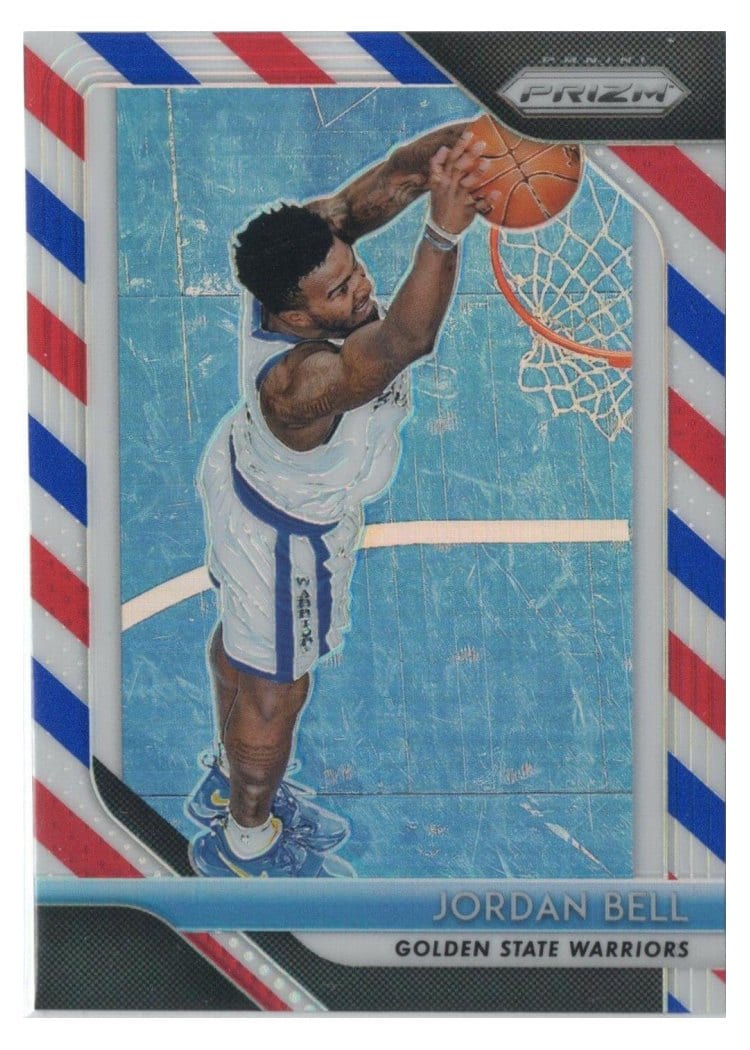 2018-19 Panini Prizm Base Set Jordan Bell #292 card
