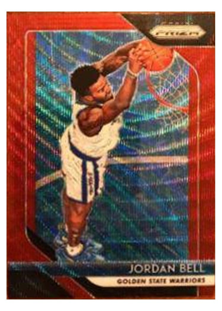 2018-19 Panini Prizm Base Set Jordan Bell #292 card