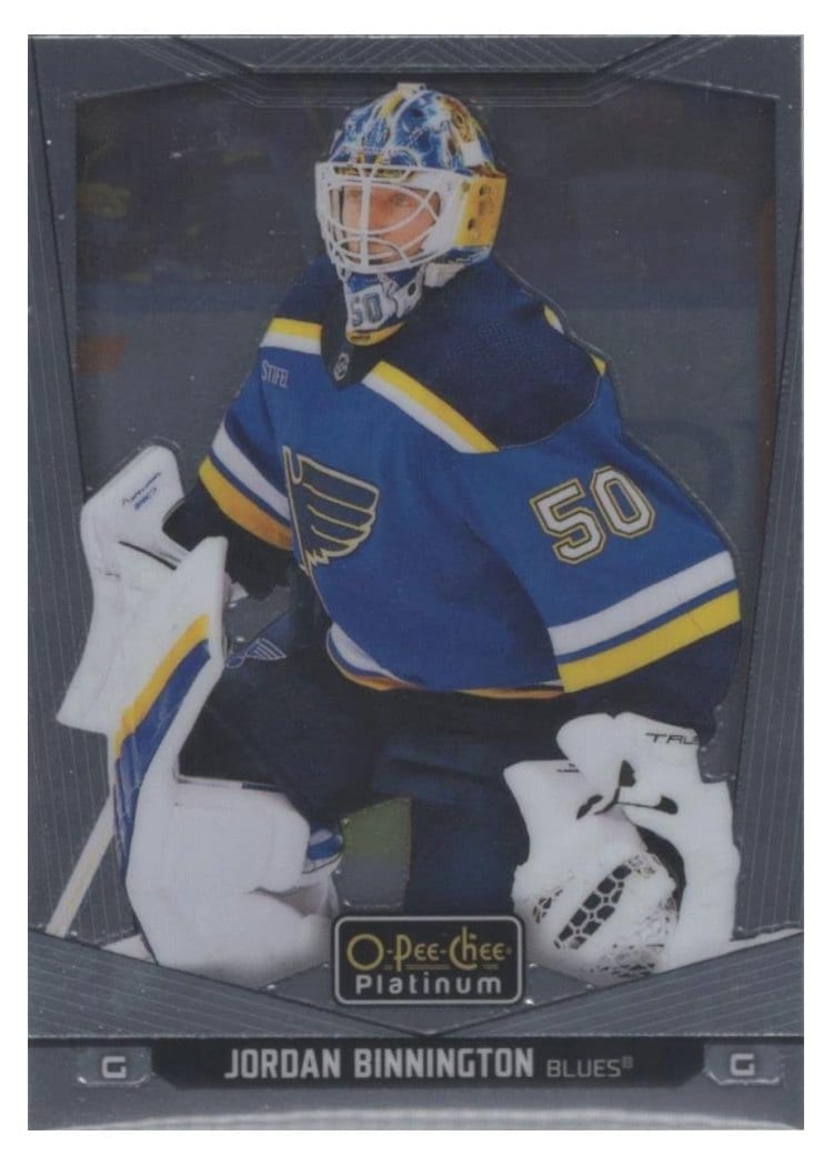 2024-25 O-Pee-Chee Platinum Base Set Jordan Binnington #53 card