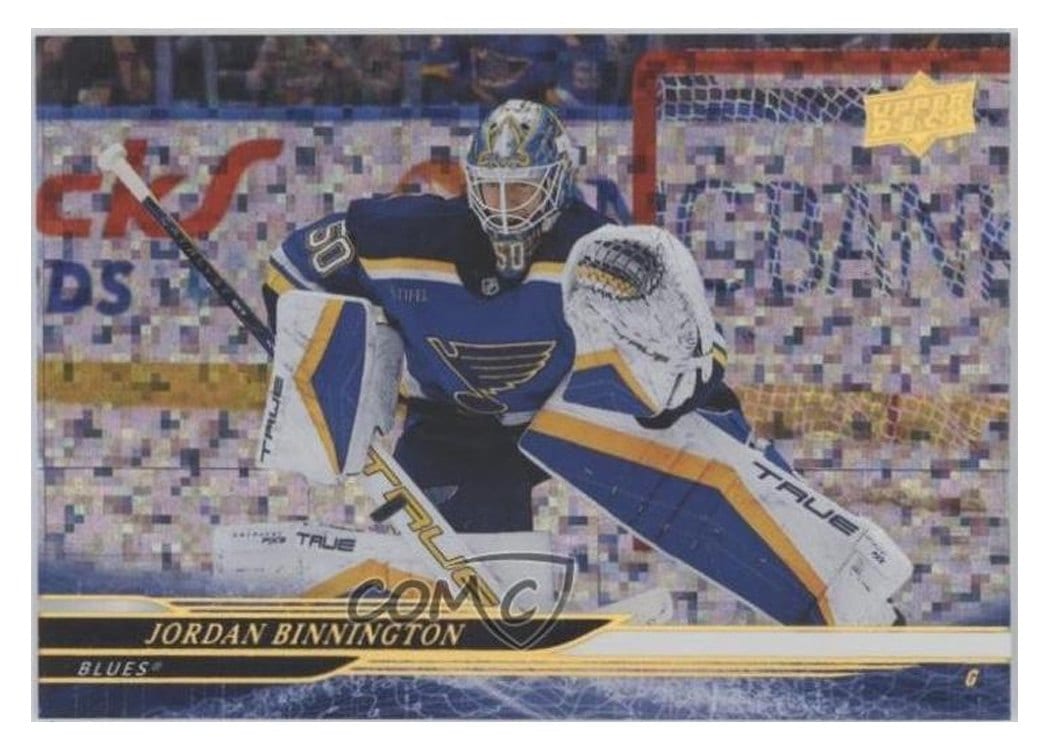 2024-25 Upper Deck Base Set Jordan Binnington #163 card
