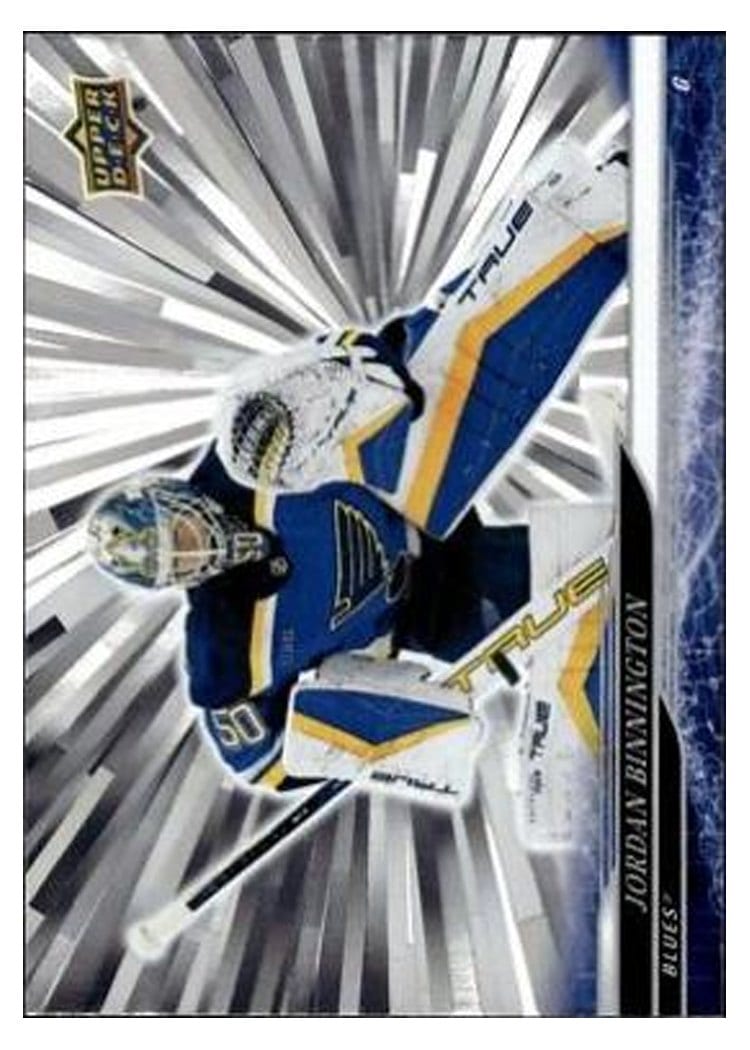 2024-25 Upper Deck Base Set Jordan Binnington #163 card