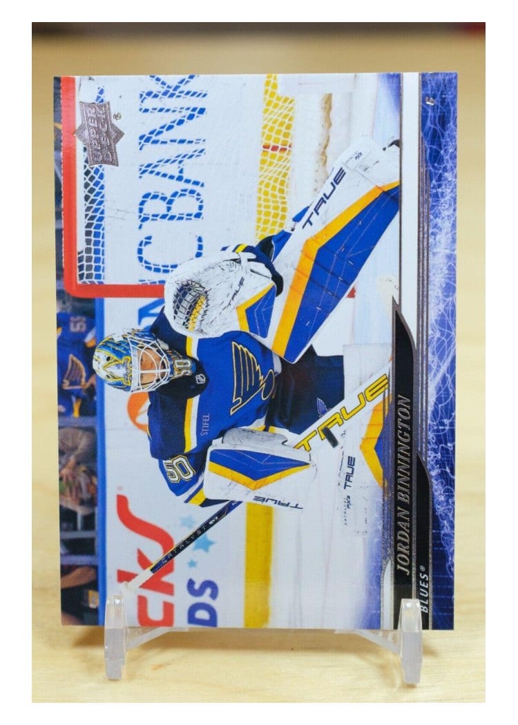 2024-25 Upper Deck Base Set Jordan Binnington #163 card