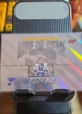 2024-25 Upper Deck MVP Above the Crease Jordan Binnington #AC-17 card