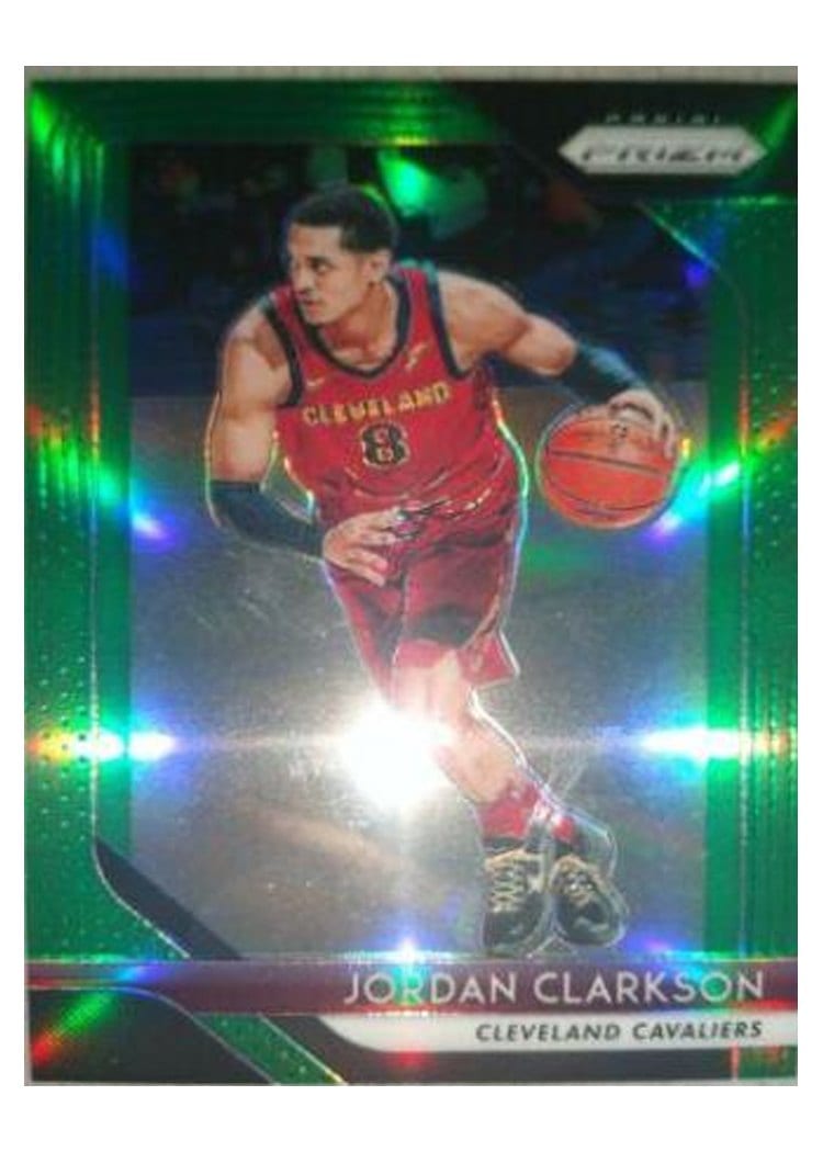 2018-19 Panini Prizm Base Set Jordan Clarkson #190 card