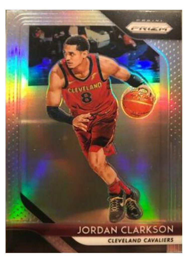 2018-19 Panini Prizm Base Set Jordan Clarkson #190 card