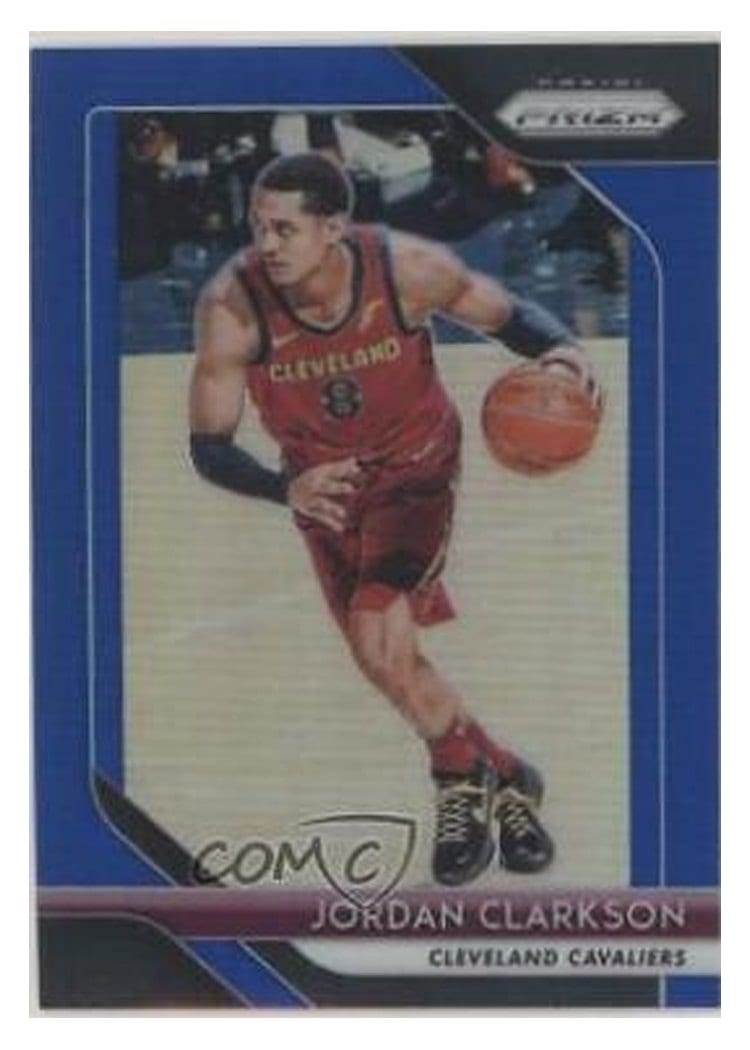 2018-19 Panini Prizm Base Set Jordan Clarkson #190 card