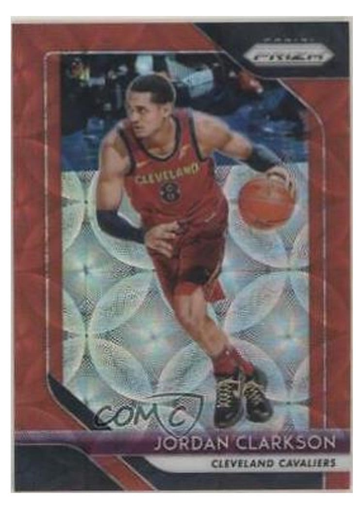 2018-19 Panini Prizm Base Set Jordan Clarkson #190 card